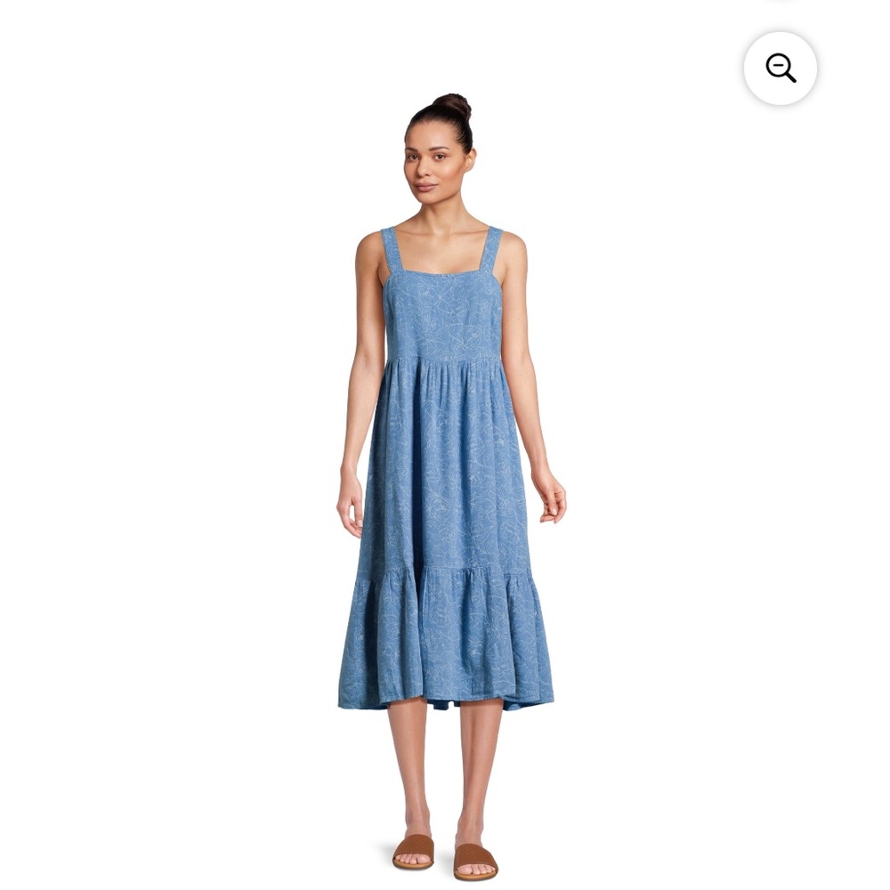Blue Dress with Bow NWT